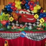 Decoração para festa Carros - Fotos