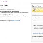 Flickr Login - Entrar - www.flickr.com