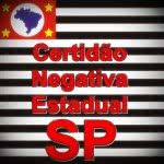 Certidão Negativa Estadual SP