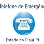 Telefones de Emergência e Úteis do Estado do Piauí PI