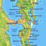 Mapa de Florianópolis - Pontos Turísticos