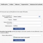 Como Mudar o nome do Facebook