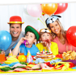 Fazendo festa