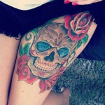 Tatuagens Femininas na Coxa