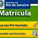 Matrícula Fácil 2024 RJ: inscrições