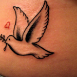 Tatuagens de Paz: simbolo, fotos
